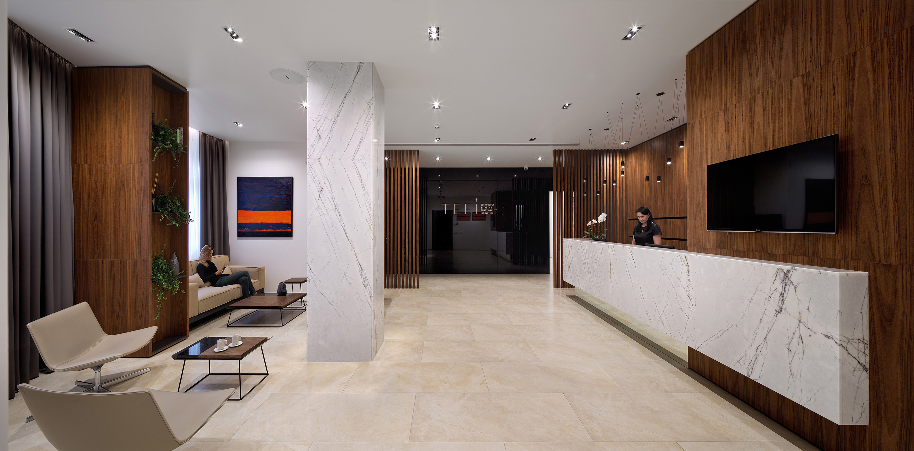 数字牙科诊所 TEFI——现代医疗空间的艺术诠释-4