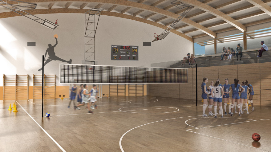 有机建筑理念下的零能耗学校设计-5