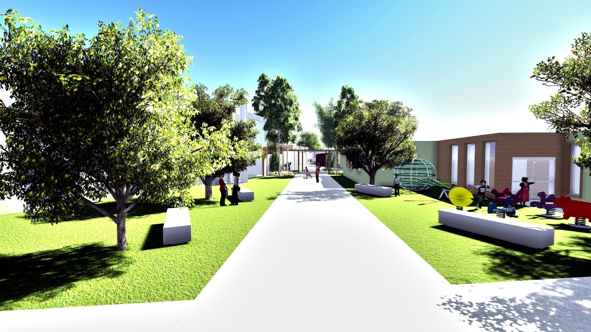 融合生物气候原则的意大利 Matera 学校综合体设计-10