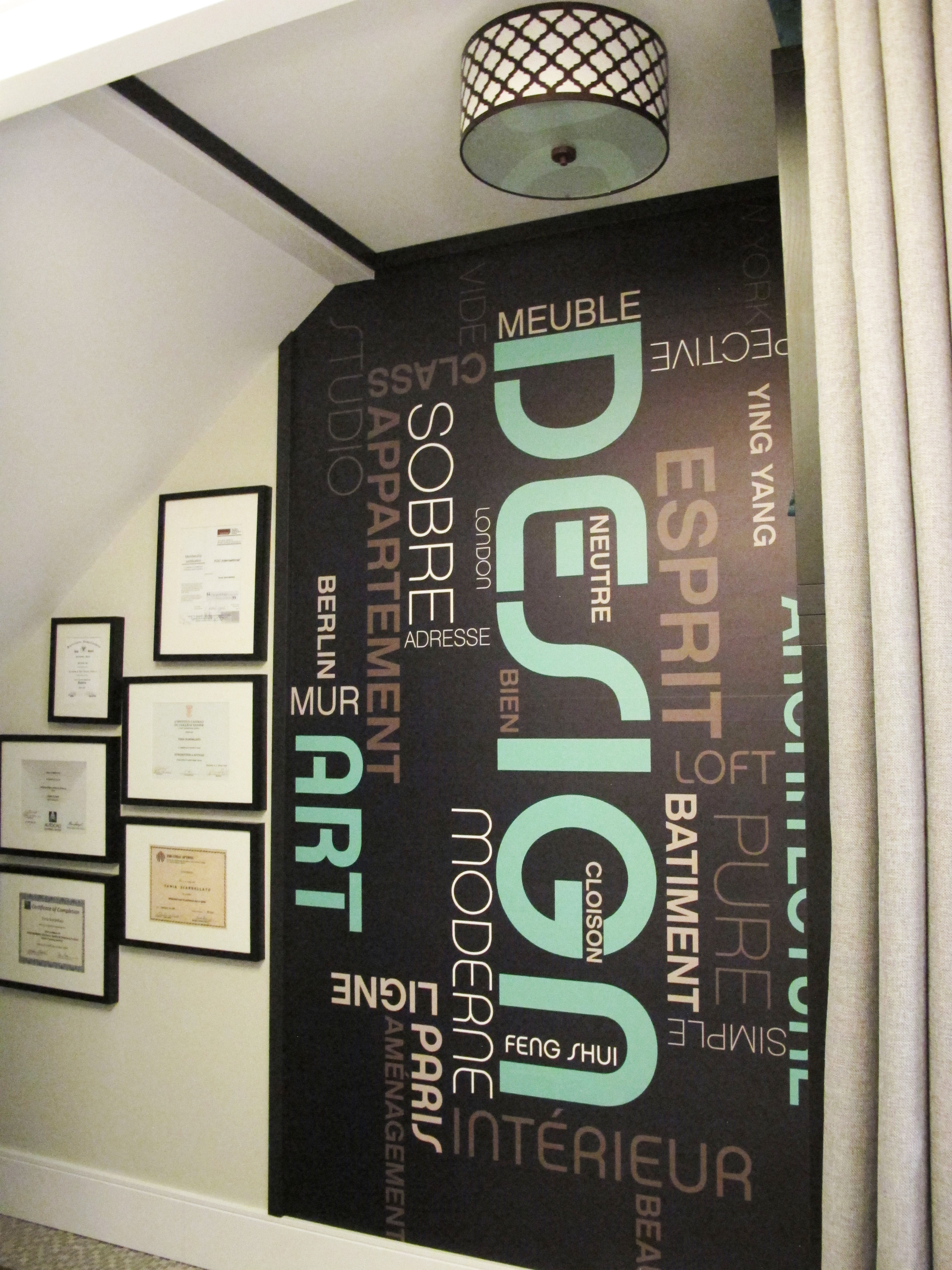 专业室内设计师的家办公空间-25