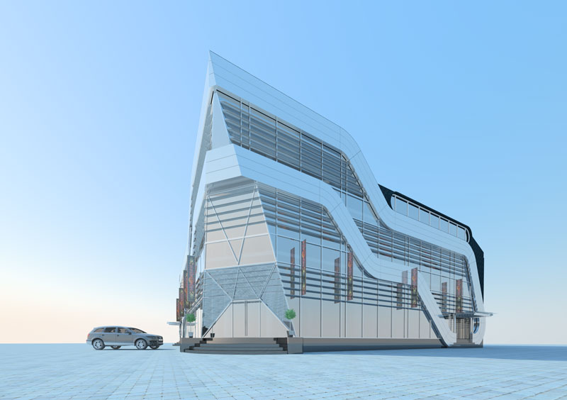 竞争激烈的办公空间设计-7