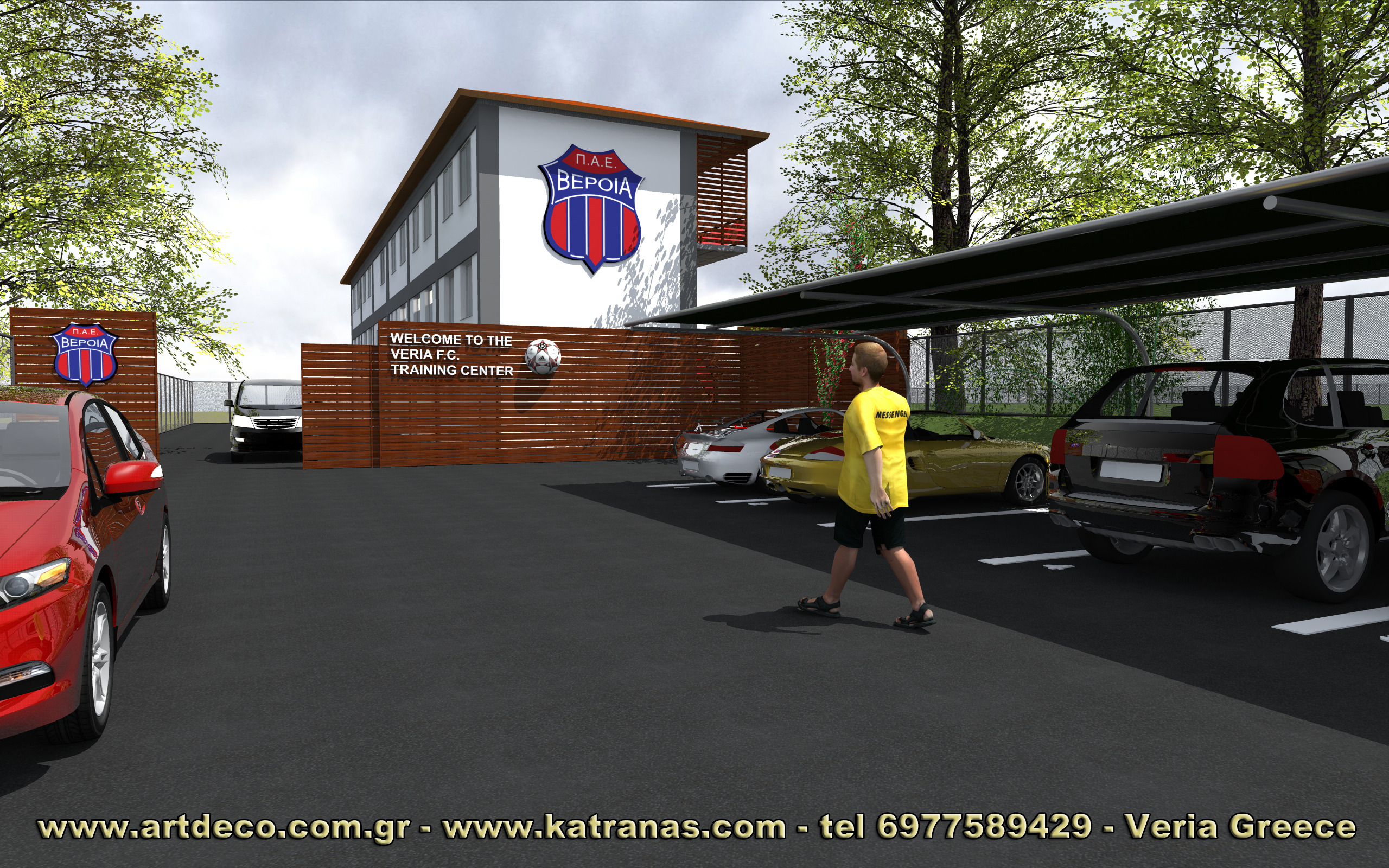 2015 年完成的贝鲁伊亚足球俱乐部办公中心设计-1