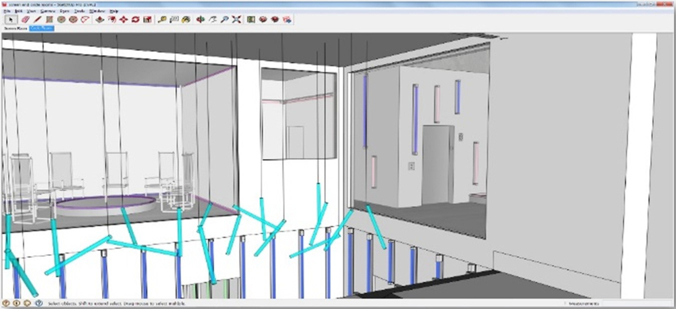 逼真的三维夜总会渲染模型-9