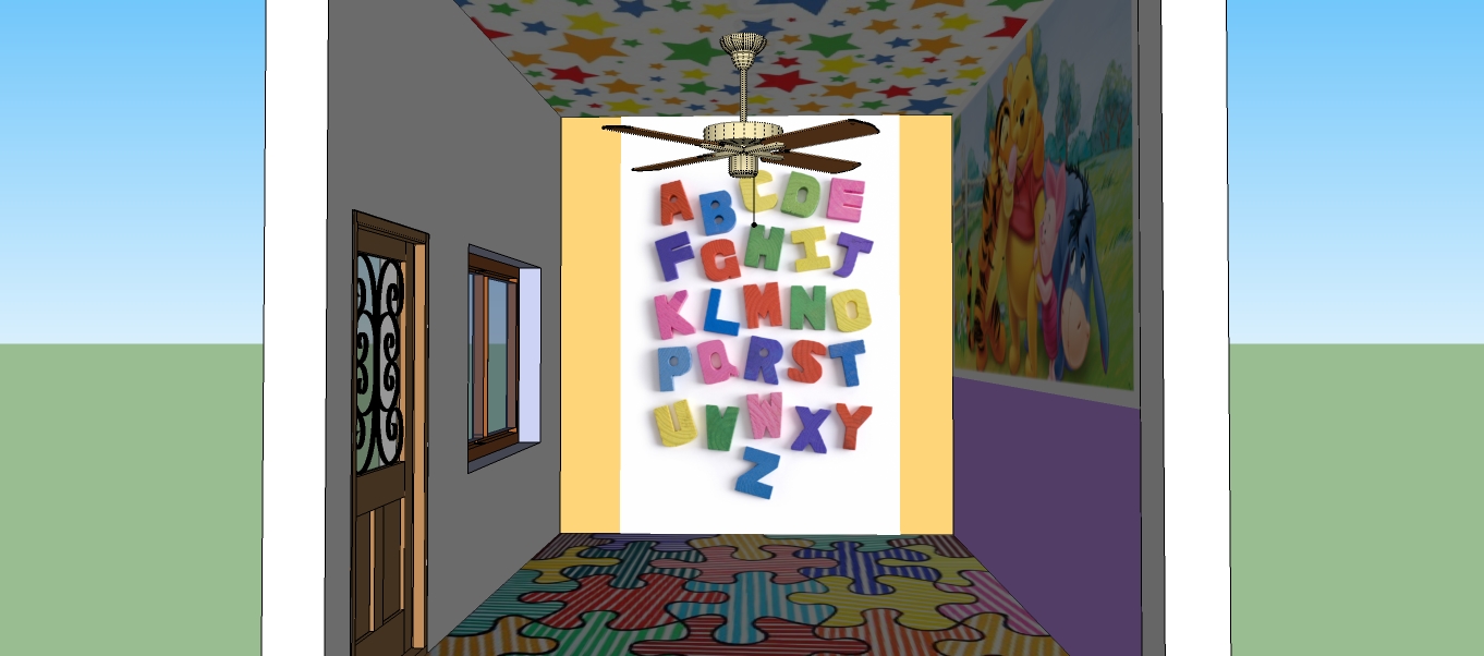 2012 年未实现的幼儿园室内设计方案-1