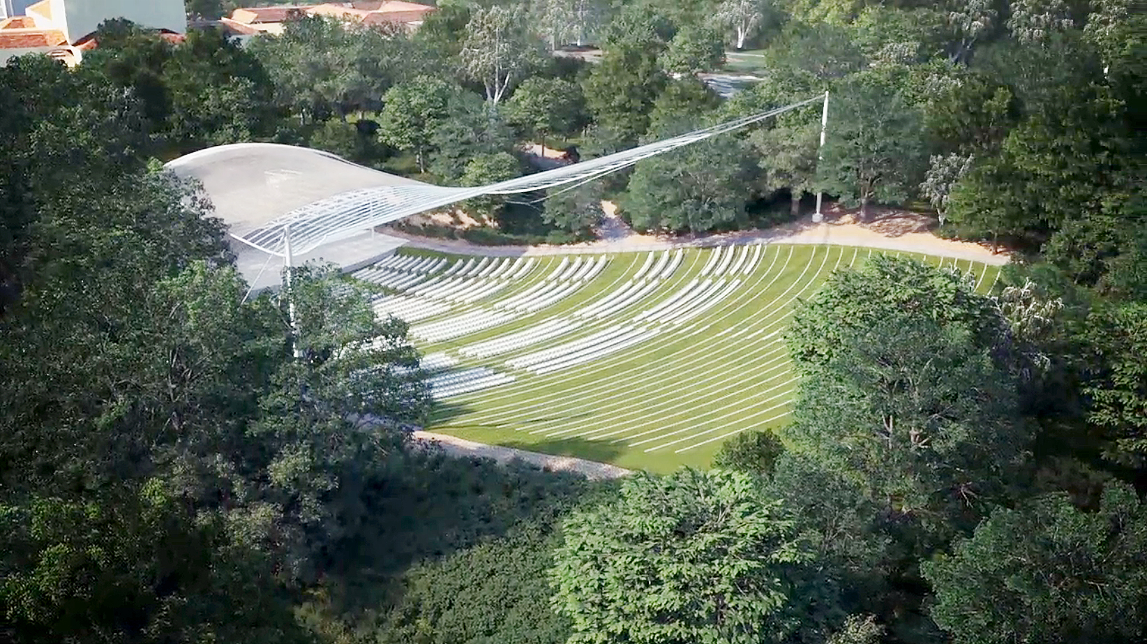 斯坦福大学天空反射罩 | 创新的天篷设计-0