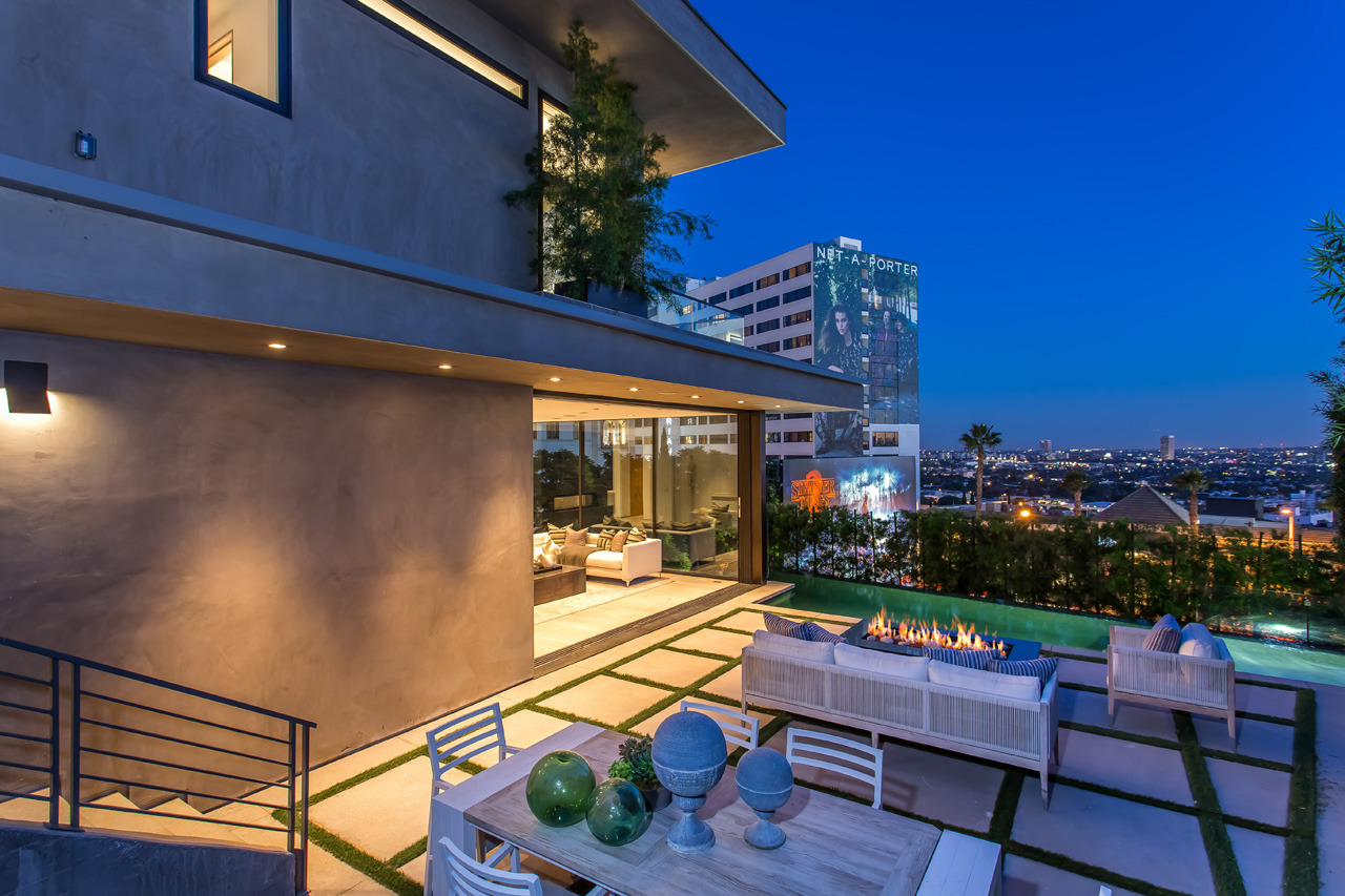 好莱坞山景无限泳池别墅改造-2