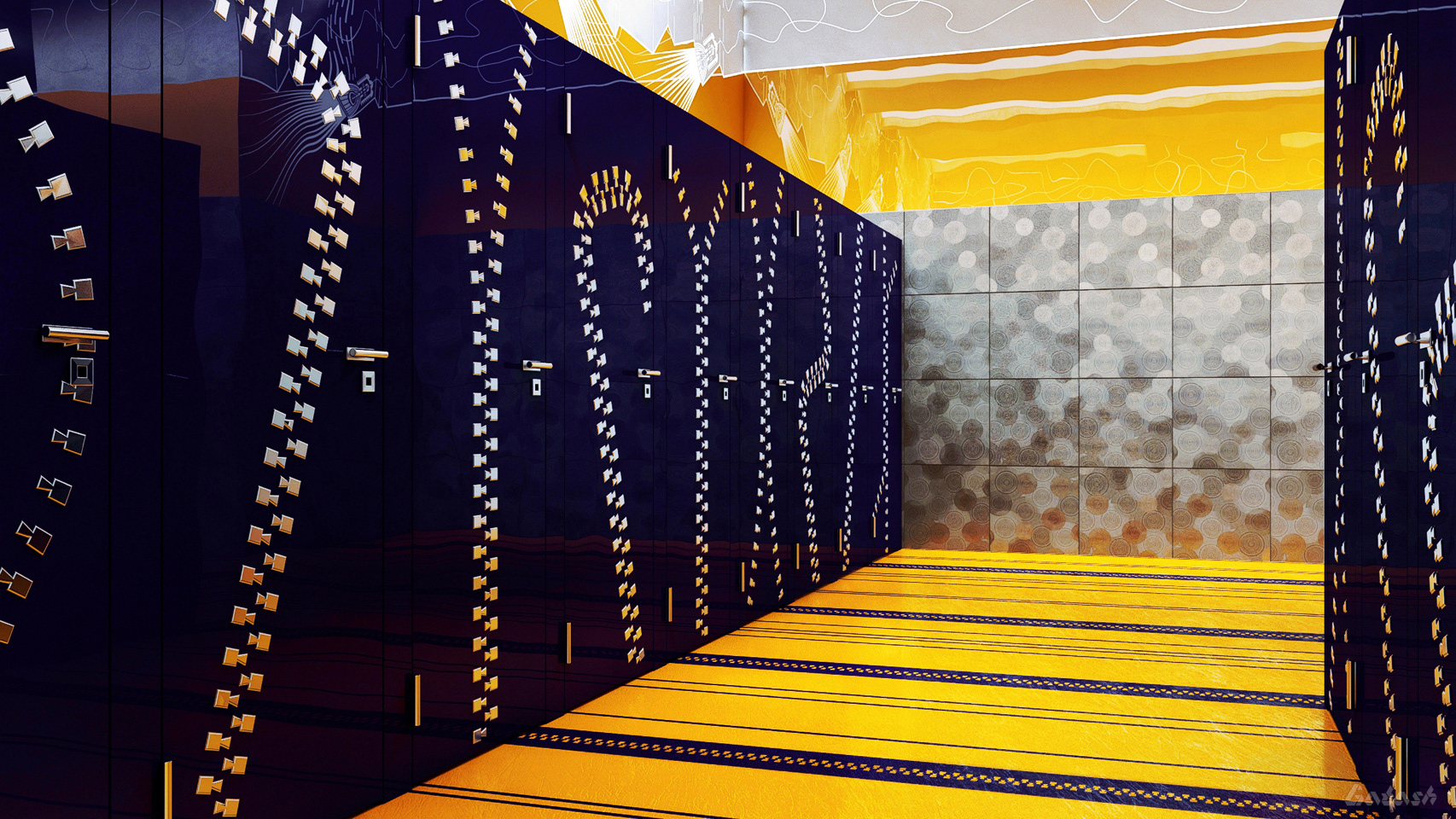 雅致简约的公共卫生间设计-3