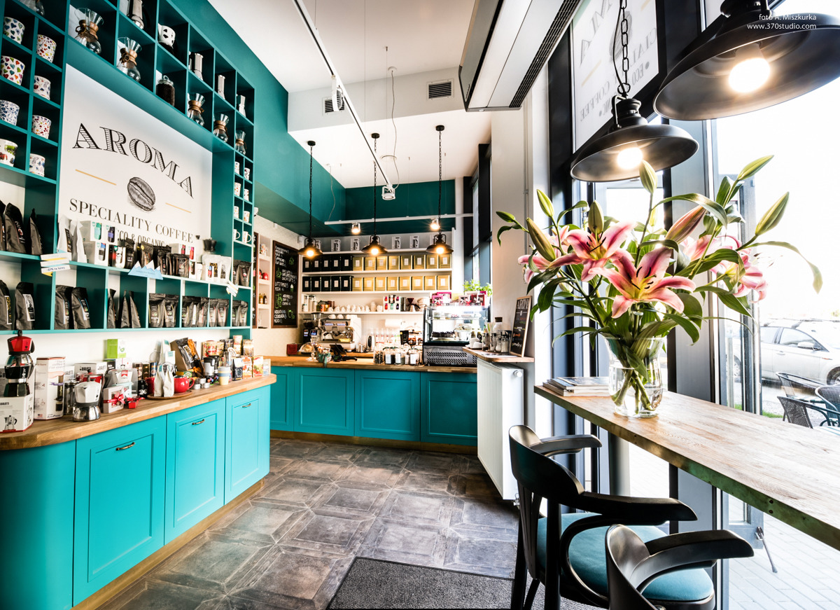 Aroma 咖啡厅室内设计-0