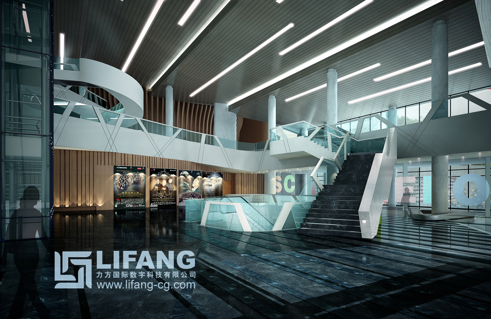 专业室内渲染公司展示办公空间设计佳作-8