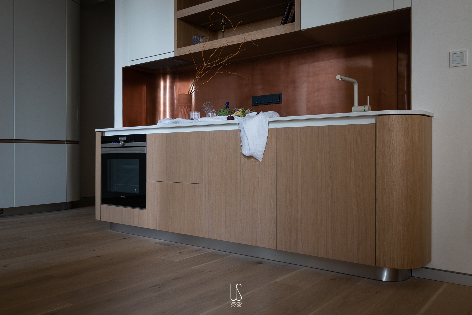乌克兰基辅 WOODSystems 定制厨房"cu29"-33