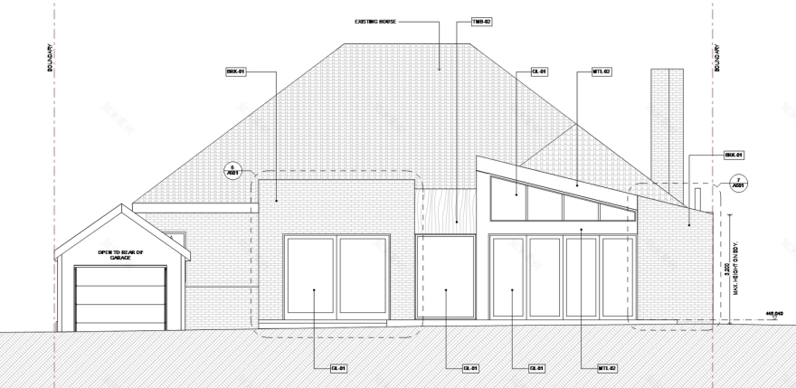 澳洲巴拉拉特湖畔老屋的现代改造-42