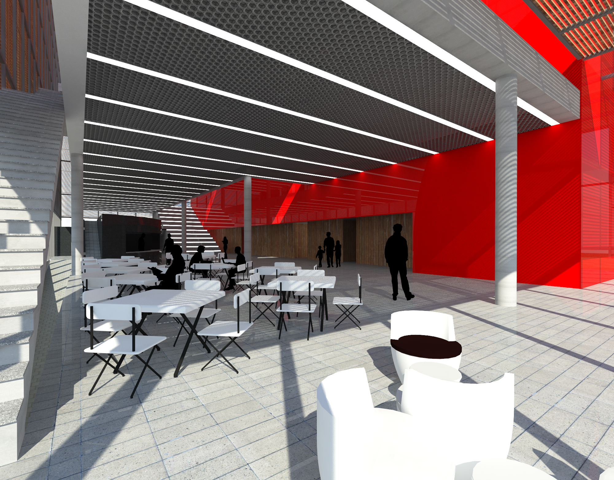 绿意盎然的多功能表演中心-4