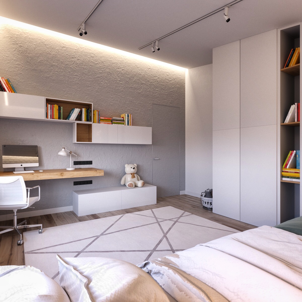 乌克兰极简私人住宅设计-51