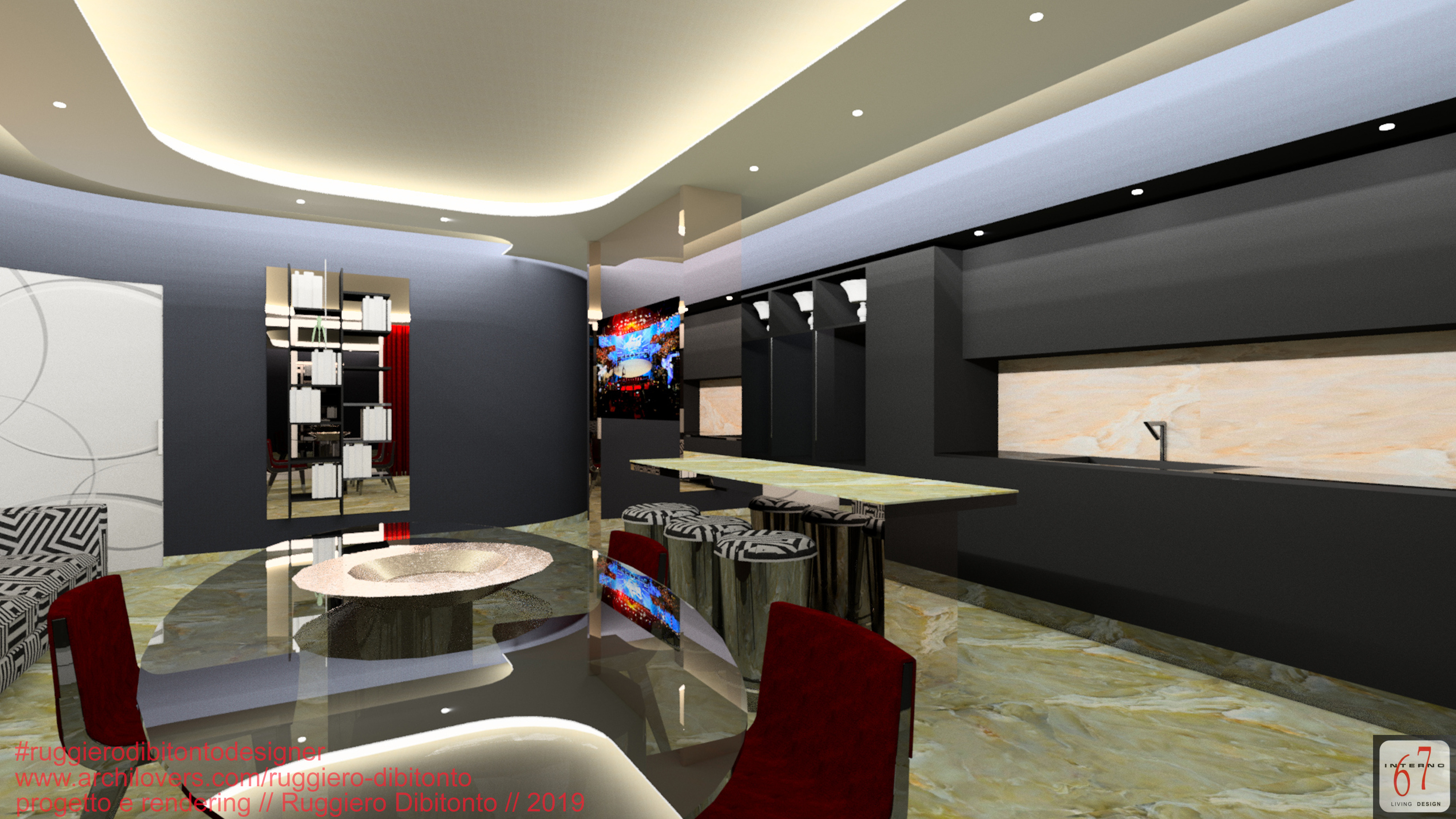 2019 年巴黎时尚公寓设计-0