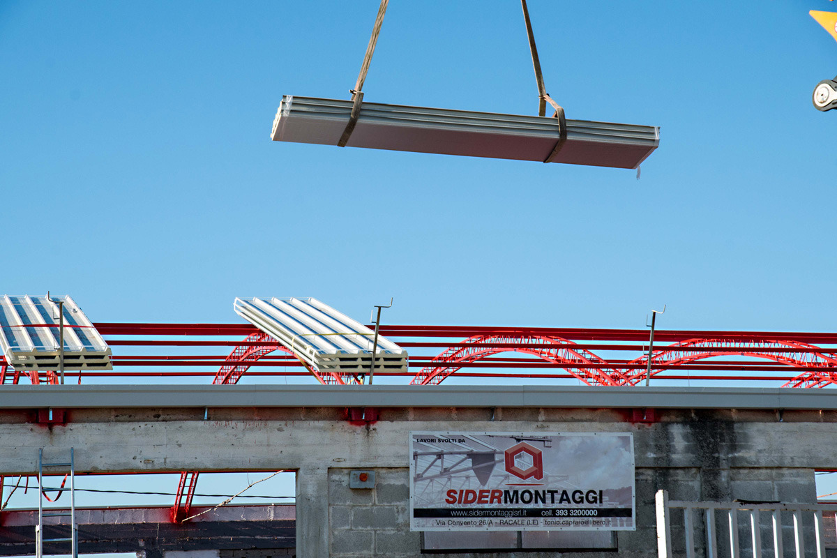 2016-2017 年意大利 Nardò工业仓库改造 | 1700 平米 Ethernit 覆盖屋顶翻新-38