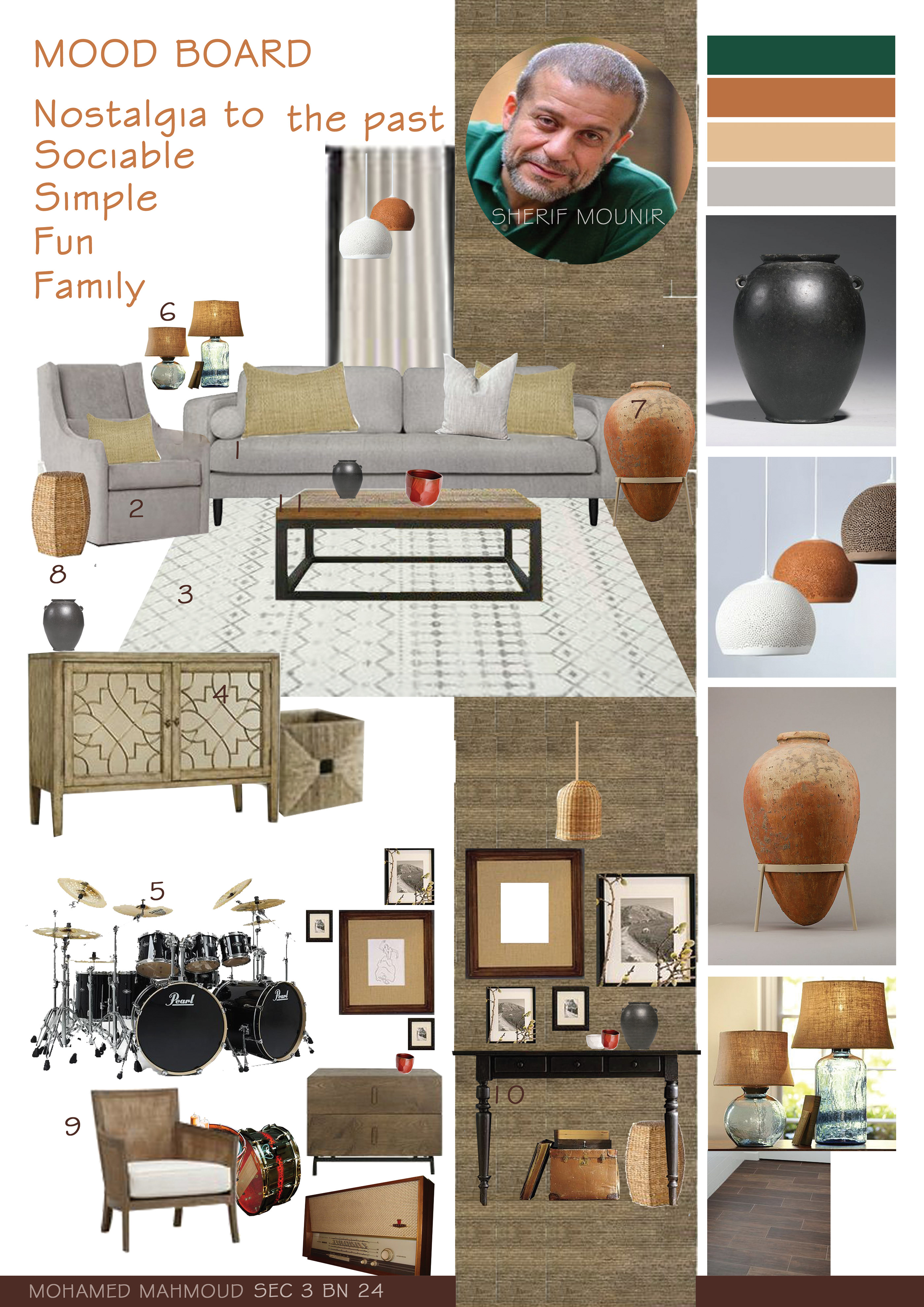 摩洛哥设计师谢里夫·穆尼尔的客厅设计-4