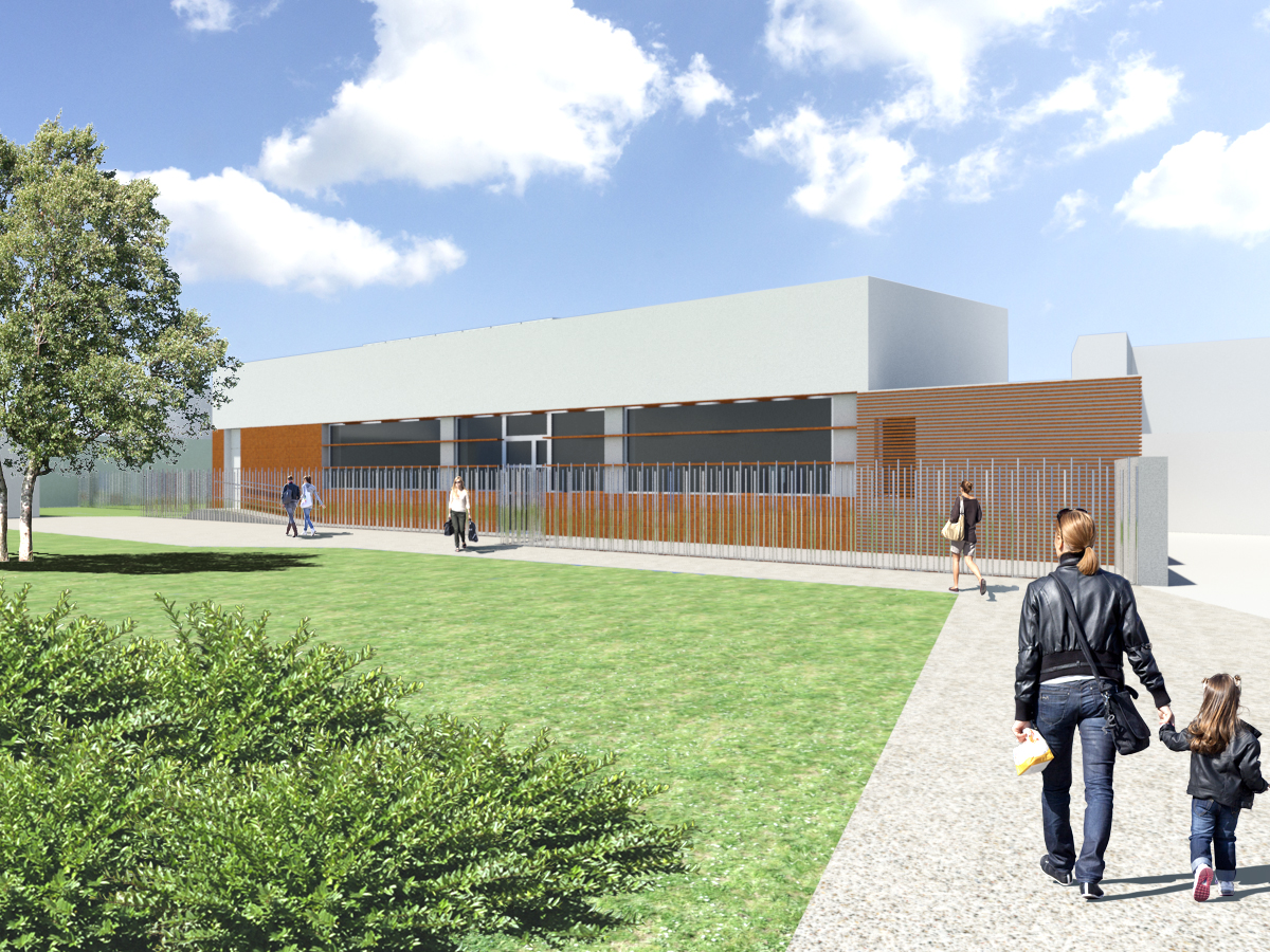 多功能小学空间设计 · Marmirolo 小学-2