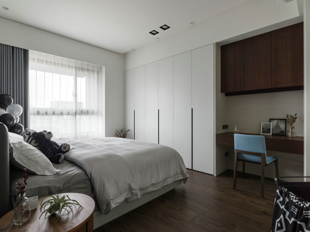 温润木质简约风住宅设计-16