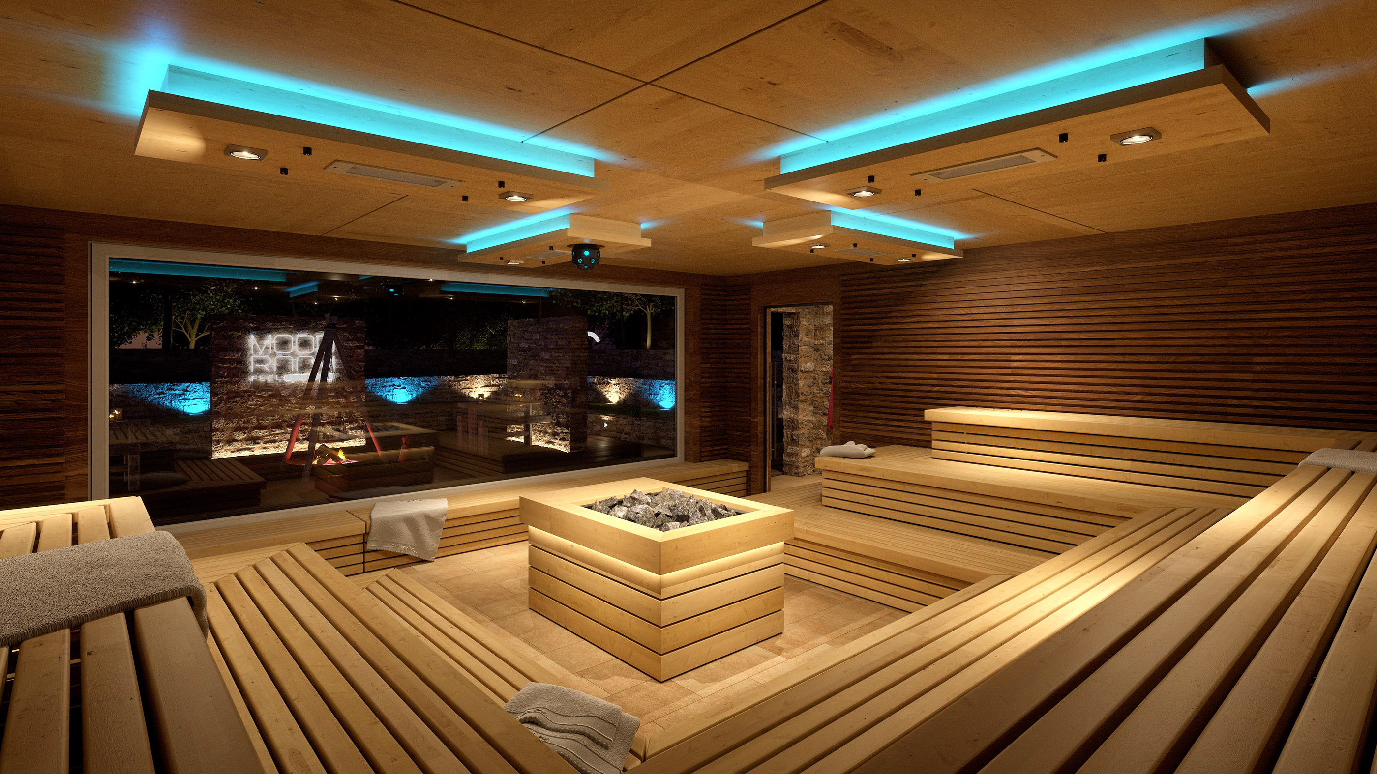 活动桑拿房设计，多元灯光营造 Mood-Room 氛围-11