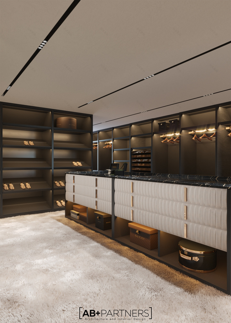 伦敦豪华别墅现代奢华室内设计-79