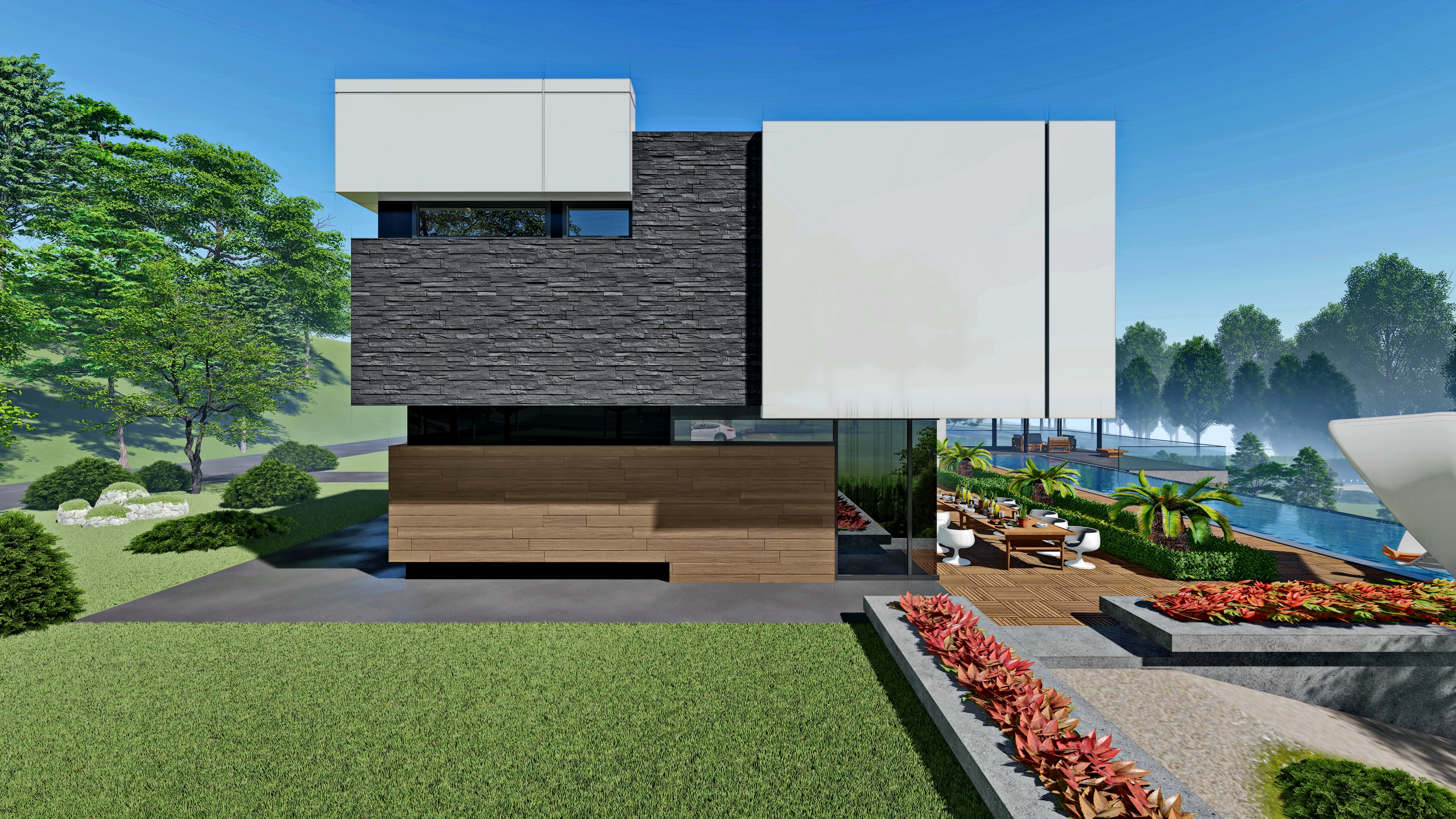 2018 年启动的摩尔多瓦郊区住宅设计-5