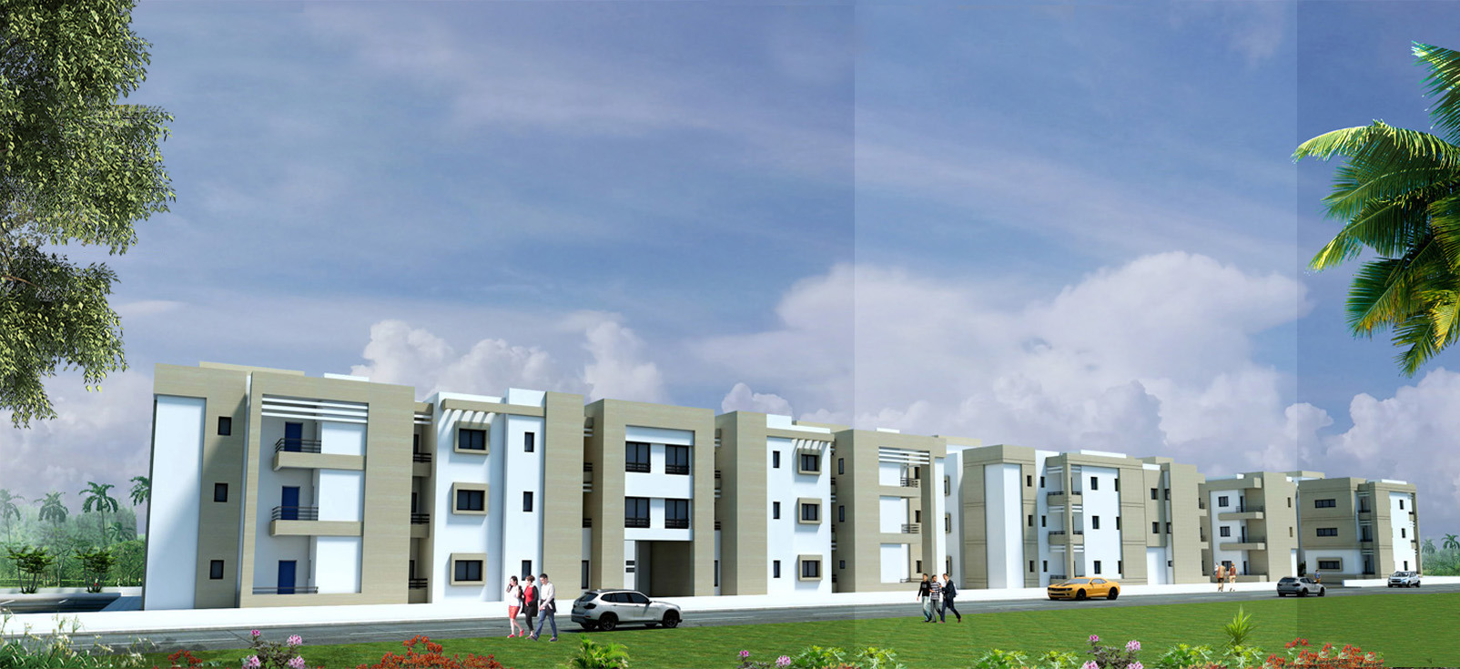 简约现代的利比亚外籍高管住宅-0