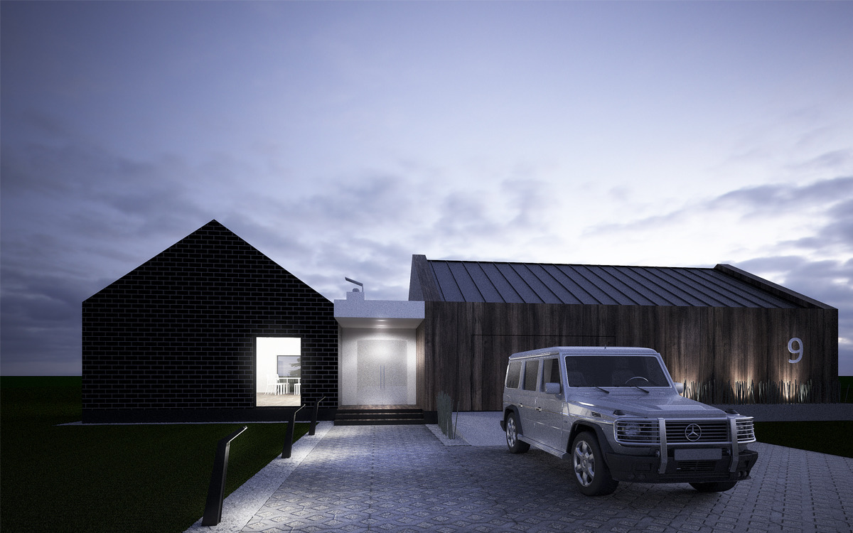 现代独栋别墅 V1-1