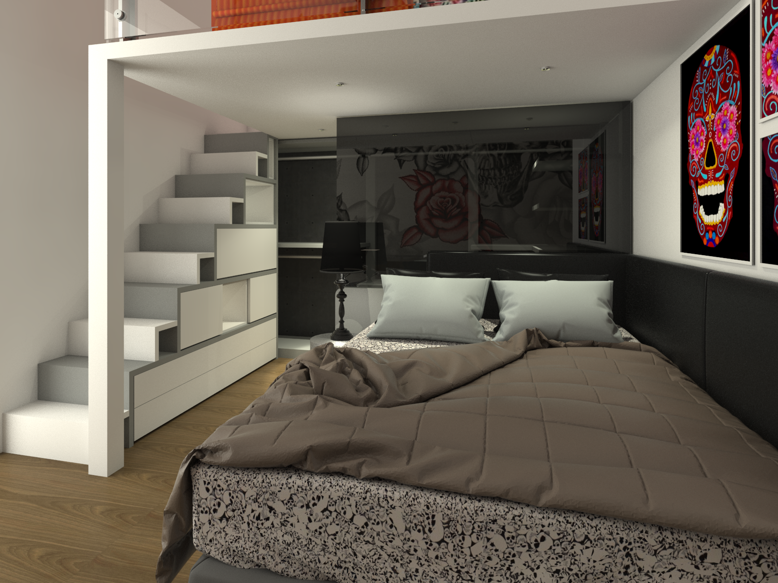 2018 年卡利亚定制公寓设计 | 超级阁楼的室内设计魅力-18