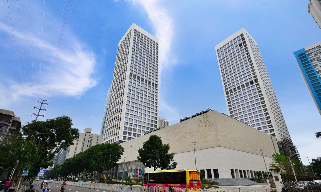 双塔对称立面设计-11