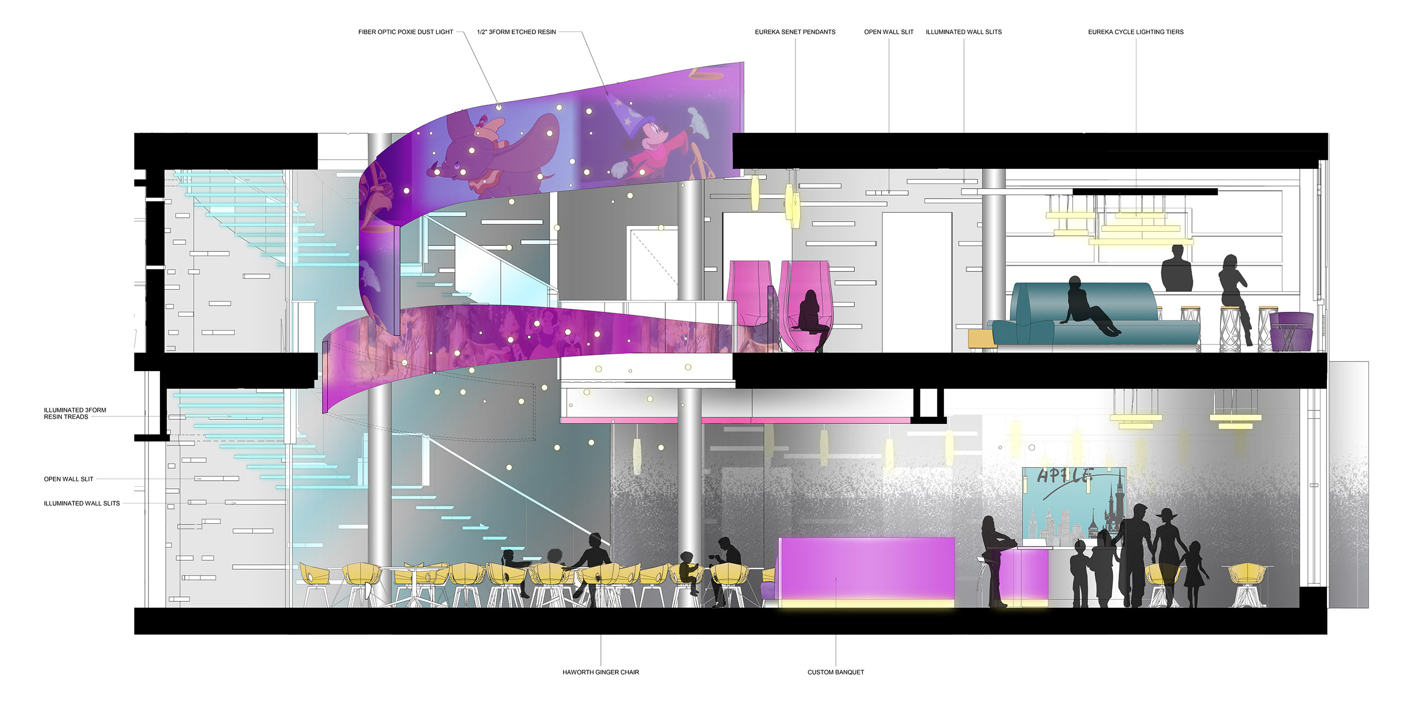 梦幻纽约 | 迪士尼酒店“大苹果城堡”-10