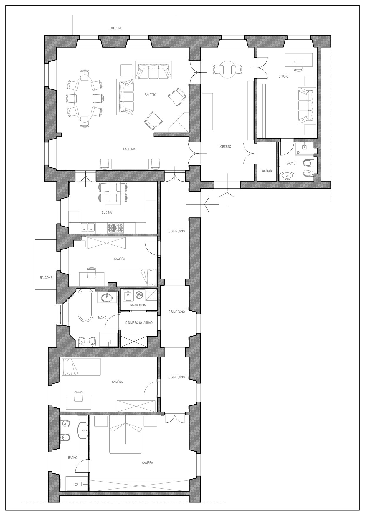 罗马河畔的复古韵味-29