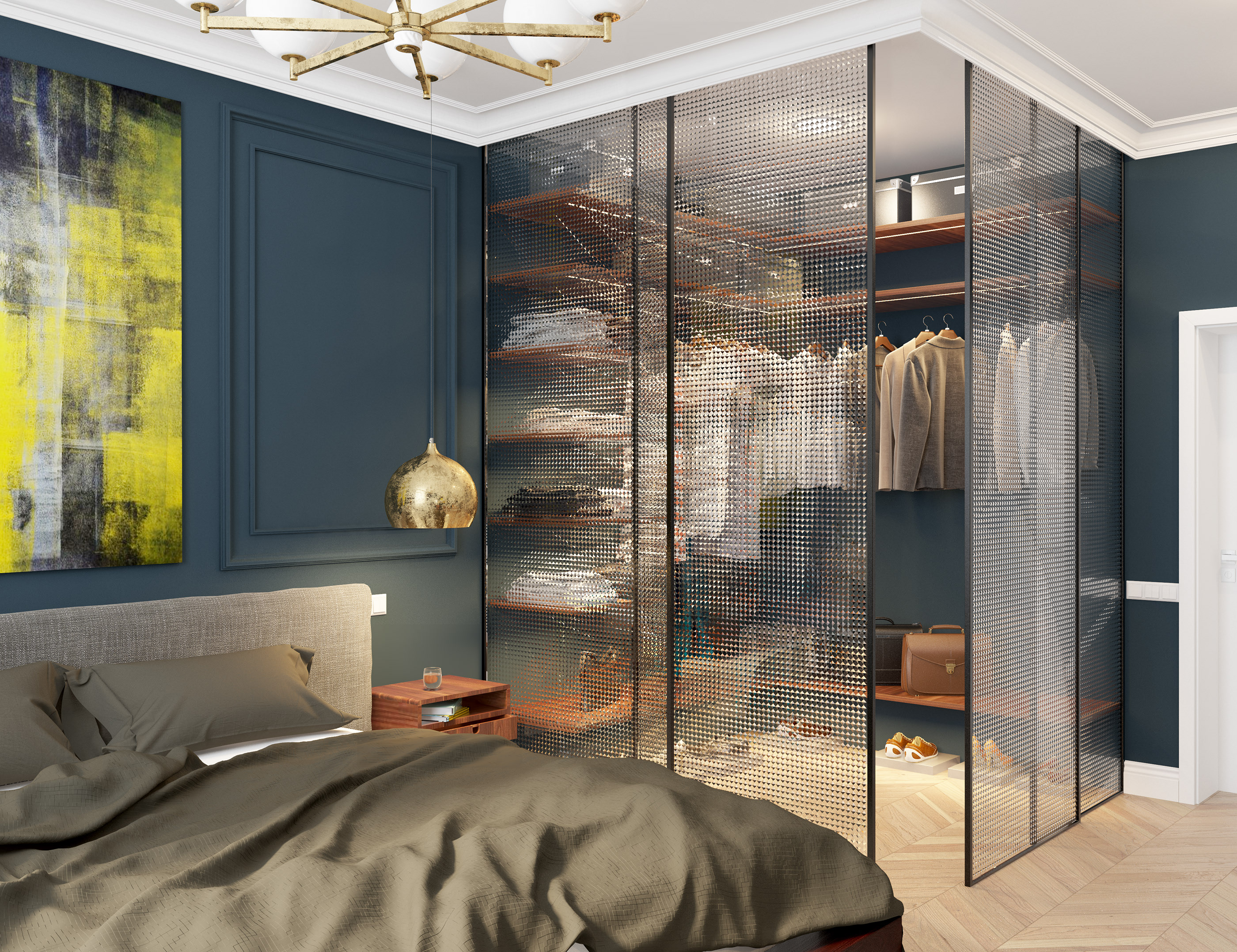 三口之家 100 平米私密住宅设计-10