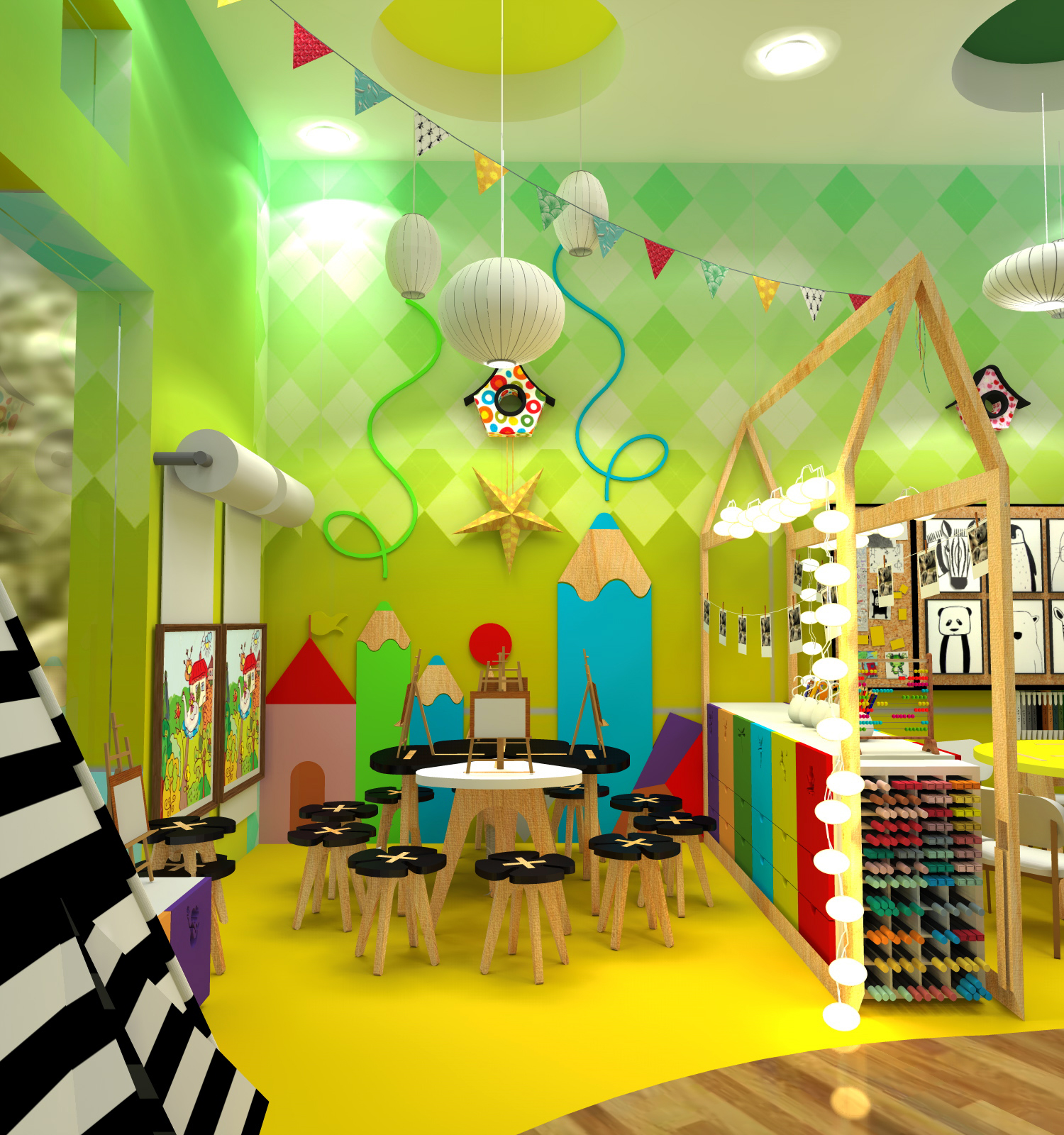 "魔法钥匙"幼儿园设计 | 希腊 Ioannina 的创意空间-34