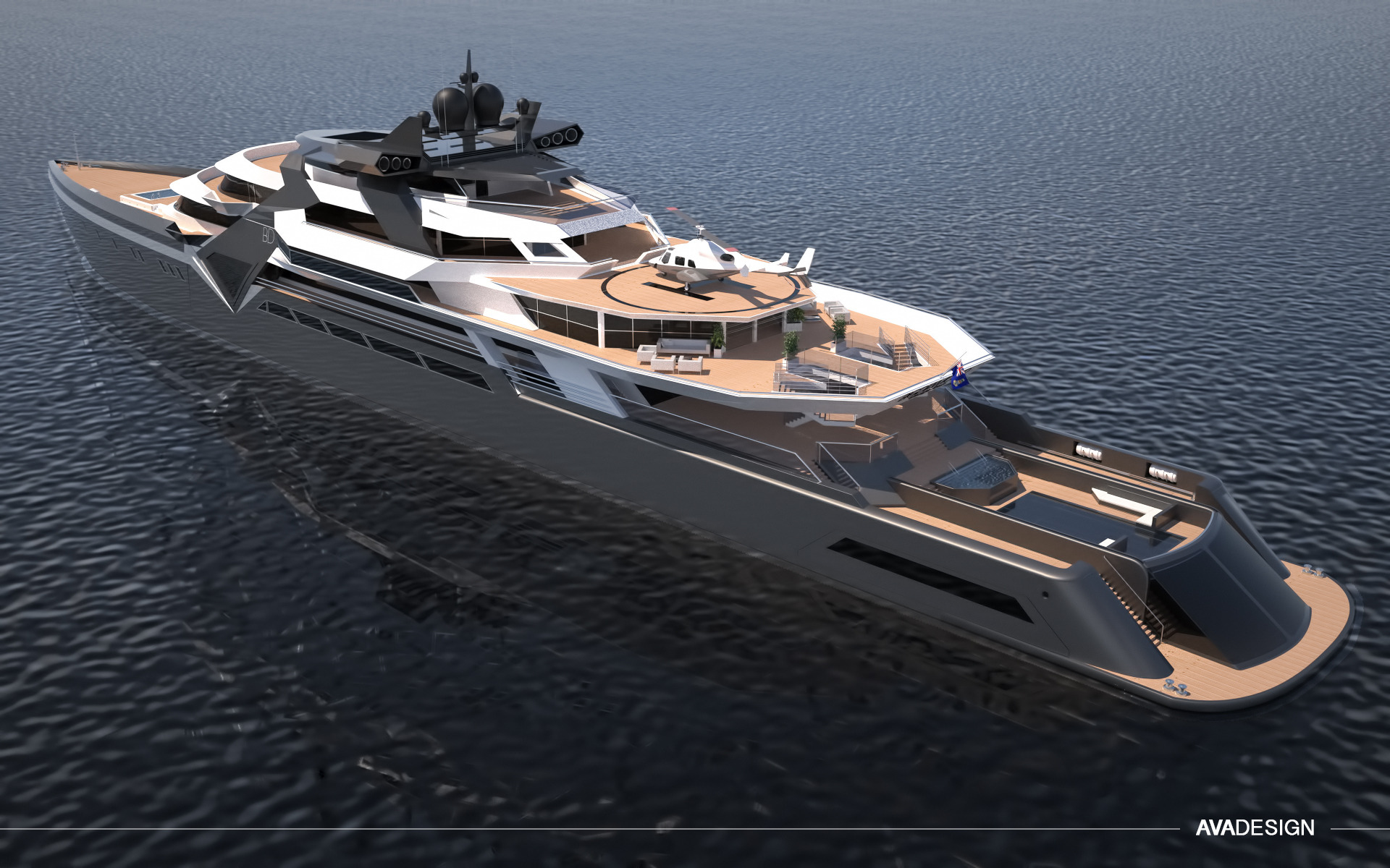 豪华游艇设计-0