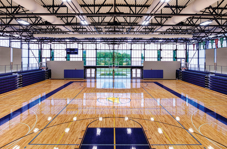 爱荷华州农村校园扩建，城市与乡村视觉对话-7