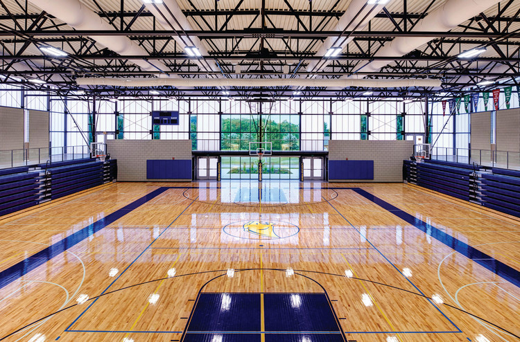 爱荷华州农村校园扩建,城市与乡村视觉对话-7