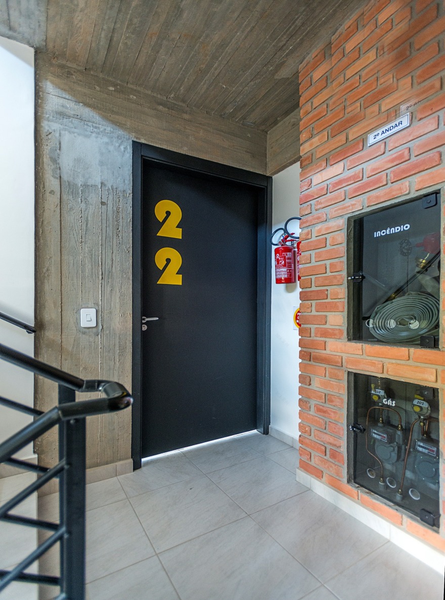 巴西 N 07 住宅大楼,简约现代的海景公寓-24