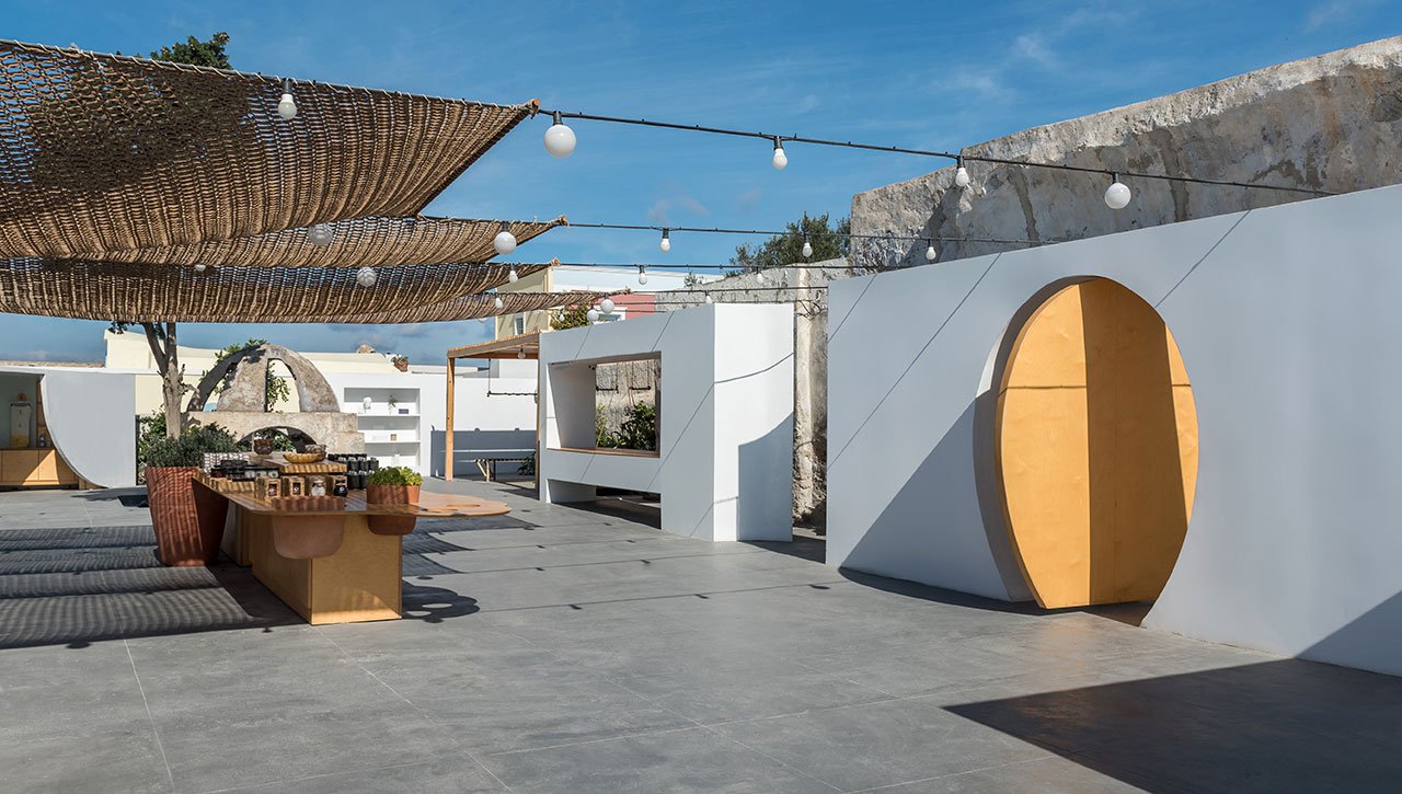 Cycladic Folklore Meets Contemporary Modernism at the Open Market on Santorini Island-6