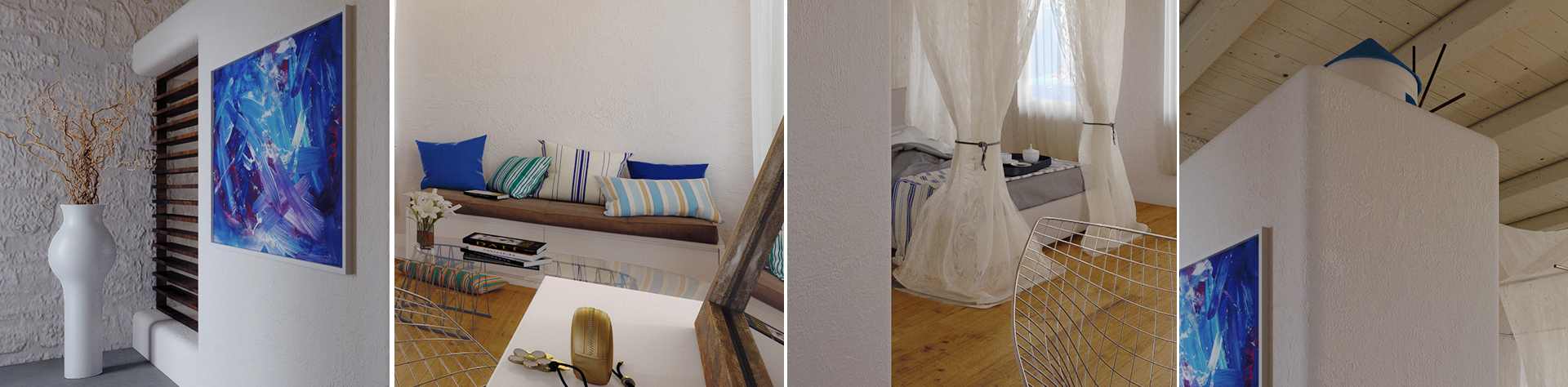 希腊 Mykonos 岛酒店客房设计，传统元素与时尚风格的完美融合-4