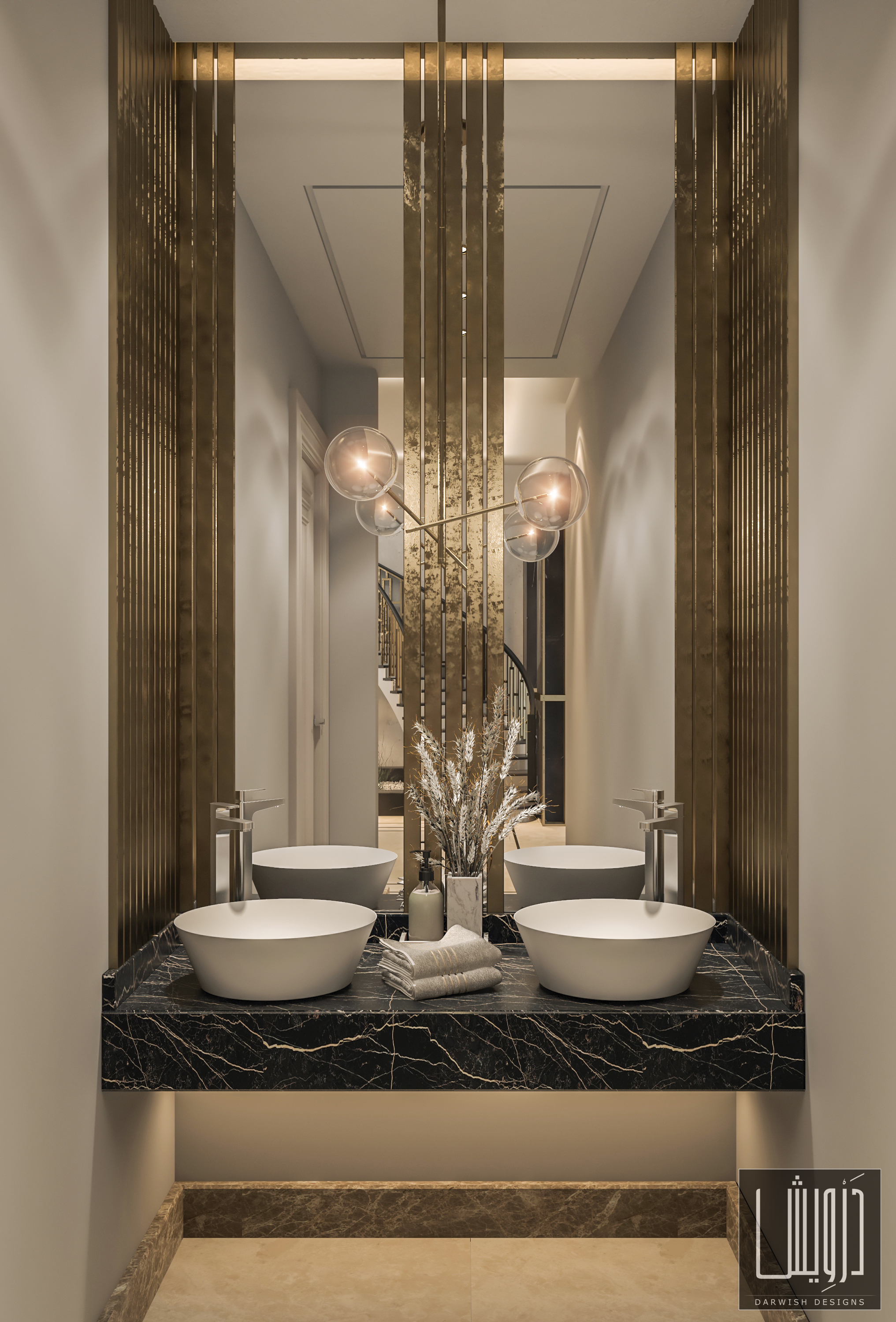 沙特阿拉伯豪华别墅设计-9