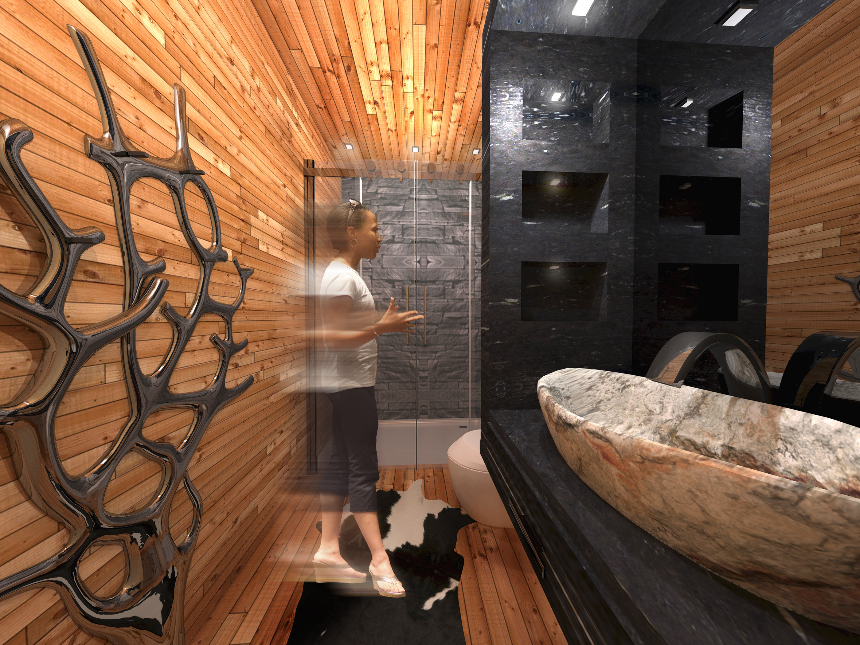 波兰山间酒店“Kalatówki”的现代传统融合设计-31