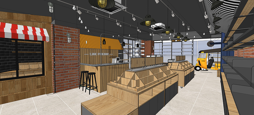 曼谷 LINE Village 商店，打造泰式居家风格-15