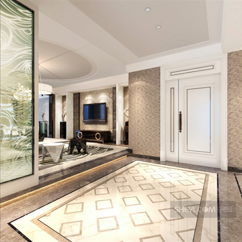 蓝水假期别墅，混搭风演绎高端生活-4