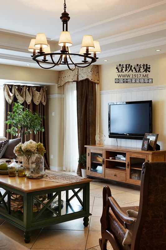 乡陌雅居 | 美式风格融入沉稳与大气-6