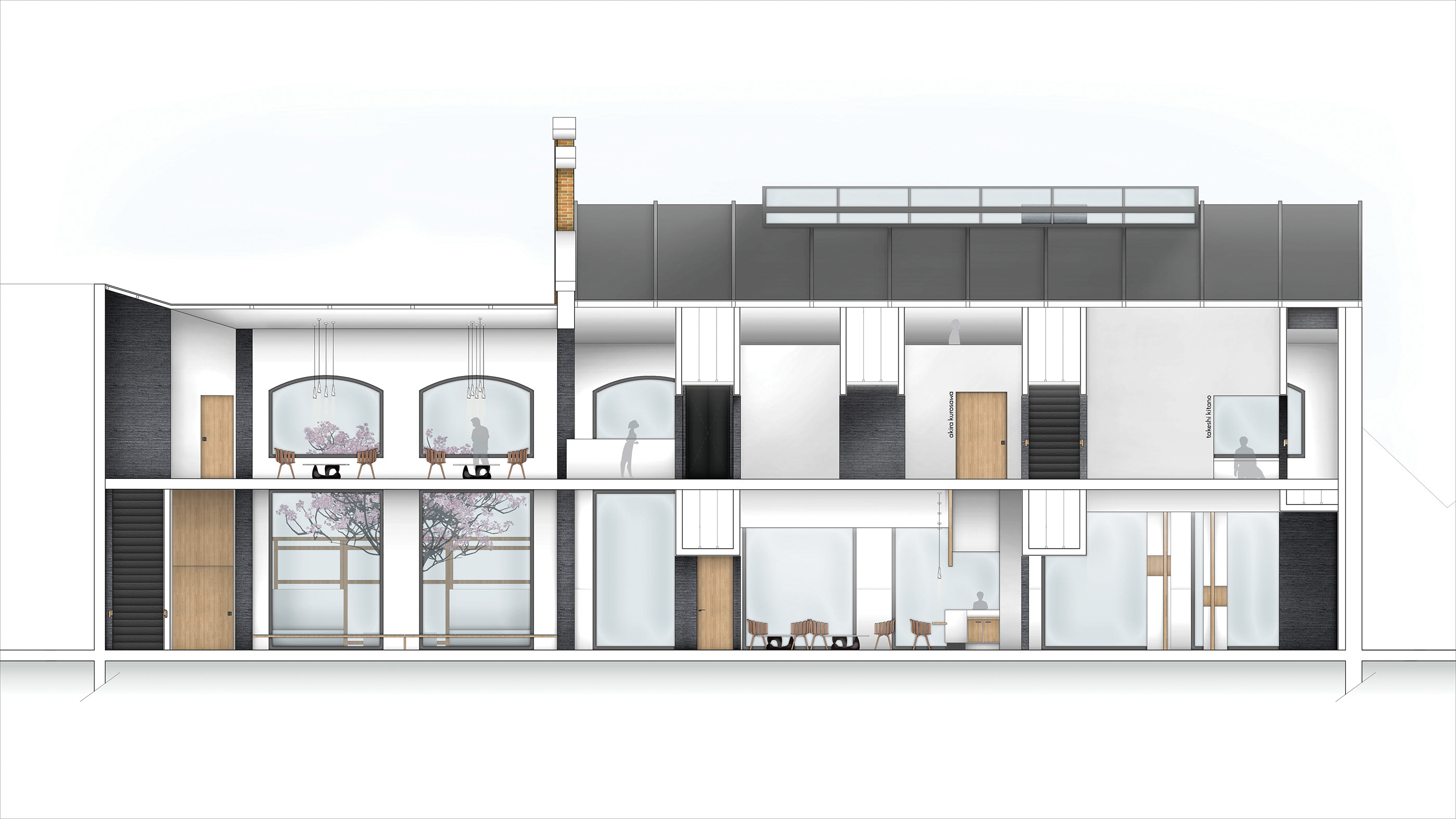 日本电影俱乐部“Kurabu”的空间设计-8