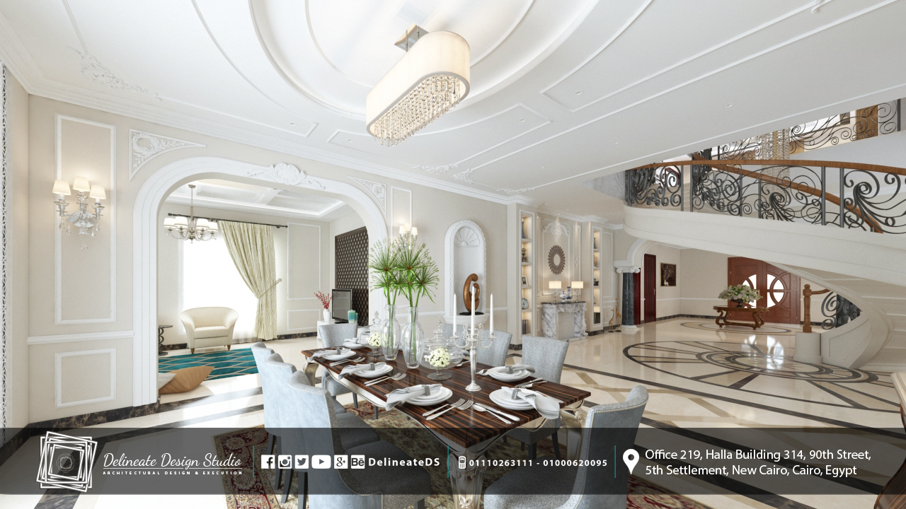 新开罗别墅 | 现代宜居的室内外设计-6