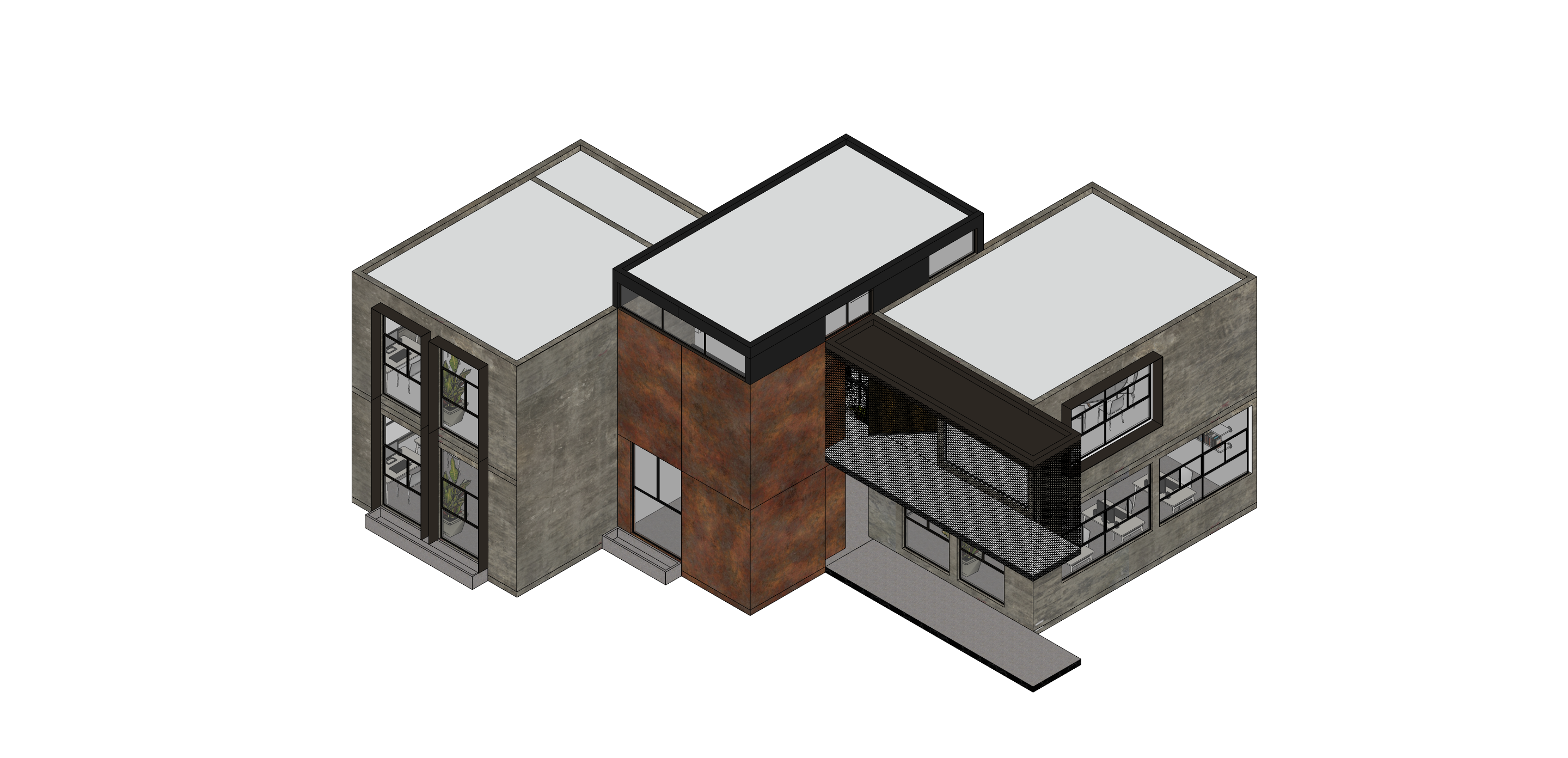加州圣昆廷食品银行办公楼-6