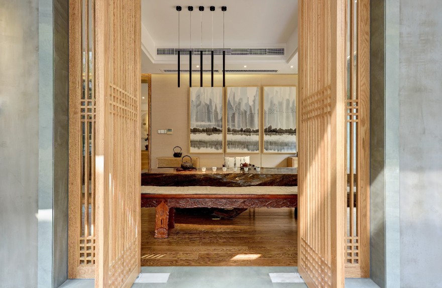 敦和投资办公空间 | 禅意原木,悠然自得-6