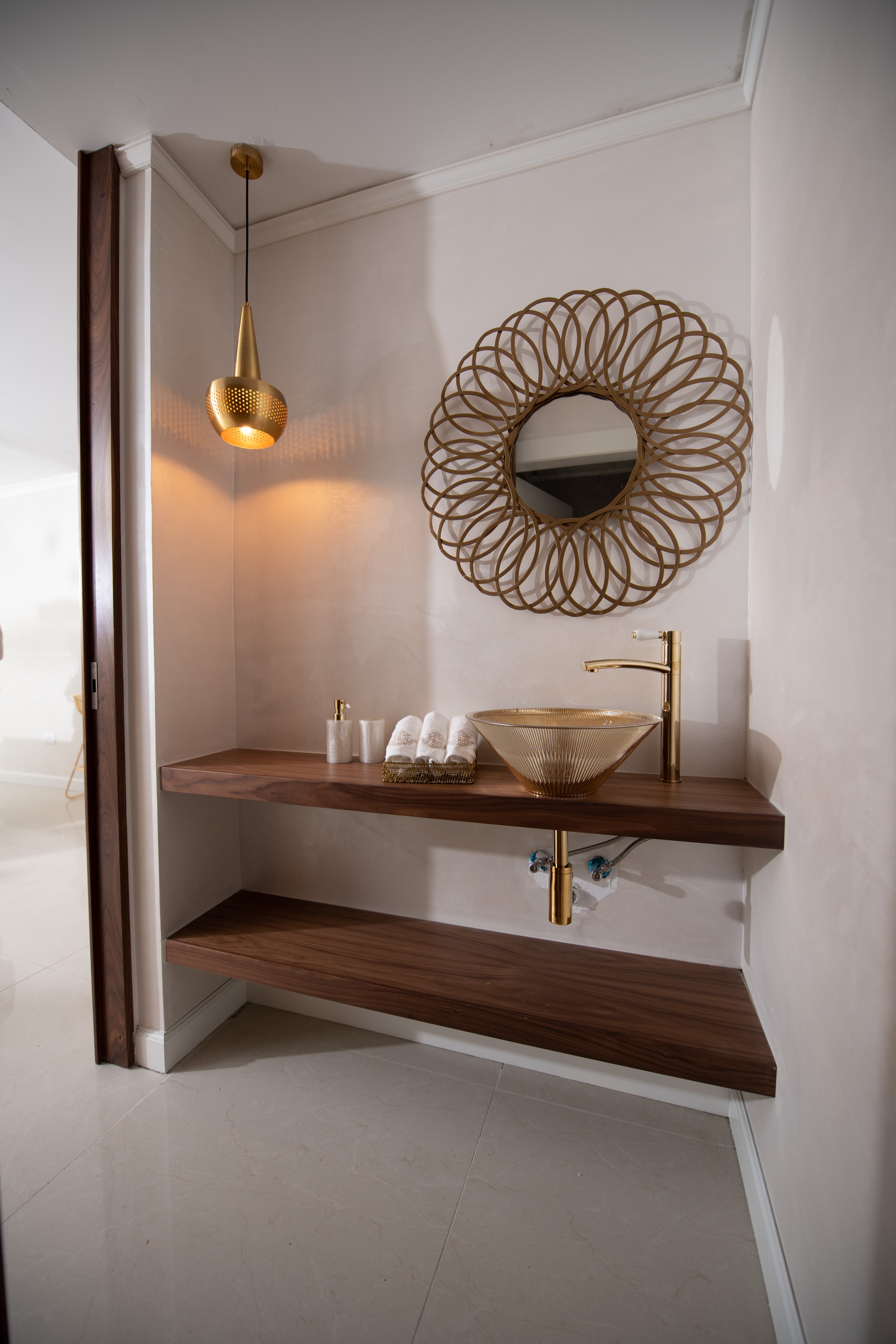 2018 年完成的蓝色公寓设计-7