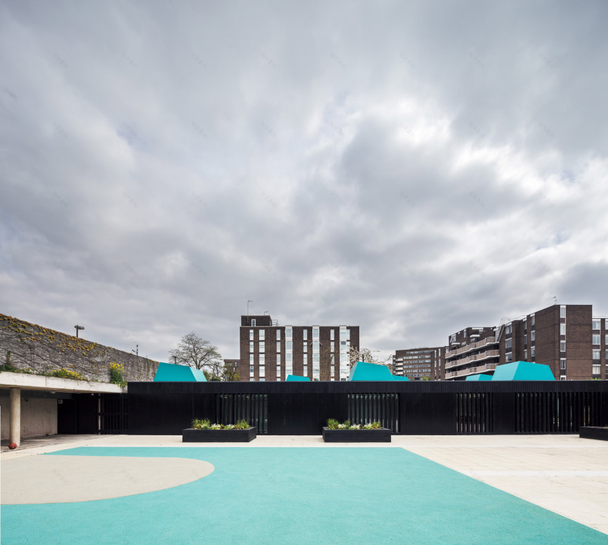 哈弗斯托克在伦敦现代派建筑群中打造新学校-3